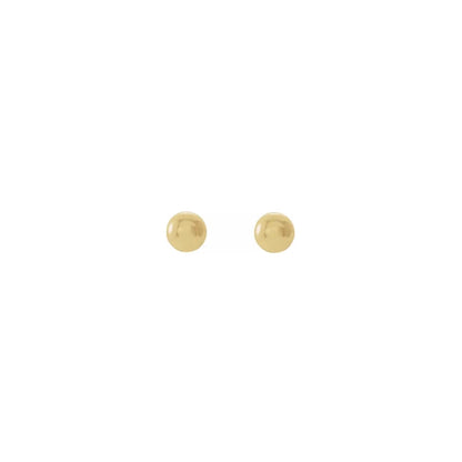 ball stud earrings