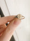 mini signet ring - olive branch