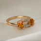 portia ring - citrine