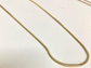 chain necklace / snake - 1.6mm