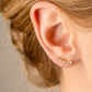 lucy climber stud earrings