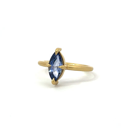 indigo sapphire ring