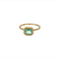 mint emerald ring